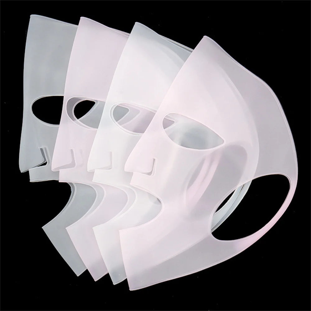 3d silicone máscara facial