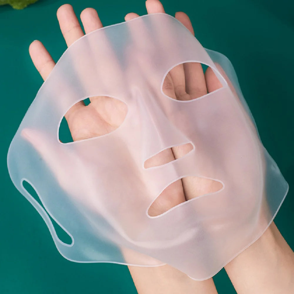 3d silicone máscara facial