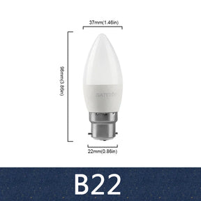 10 peças E27 E14 B22 Lâmpada Led 220V