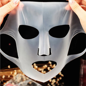 3d silicone máscara facial