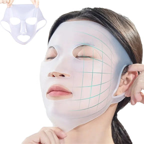 3d silicone máscara facial